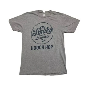 Ole Smoky Tennessee Distillery Hooch Hop Gray Cotton T-Shirt Men's Large - Picture 1 of 5