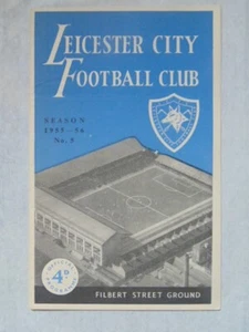 LEICESTER CITY v STOKE CITY DIV.TWO 1955-56 - Picture 1 of 1
