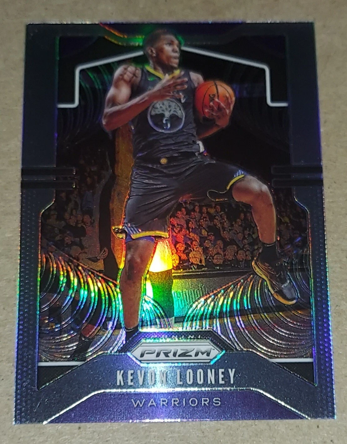 2019-20 Panini Prizm Basketball KEVON LOONEY #104 Silver Prizm Golden State