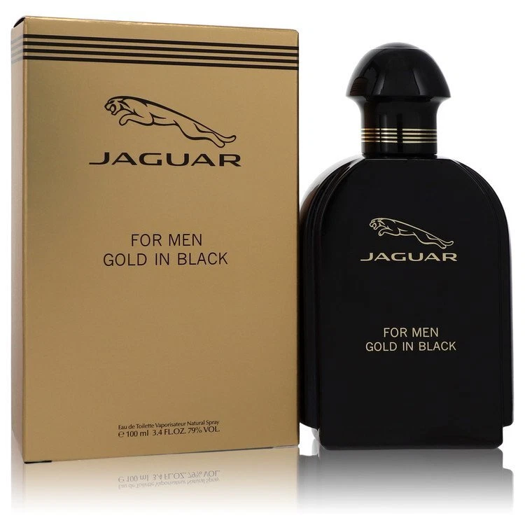 Jaguar Gold In Black by Jaguar Eau De Toilette Spray 3.4 oz for Men - image 1 of 1