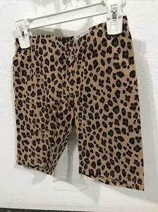 S.O. - GIRLS - BIKE SHORTS - LONG - Brown- SIZE 7/8 (Blk-6-103) - Picture 1 of 5