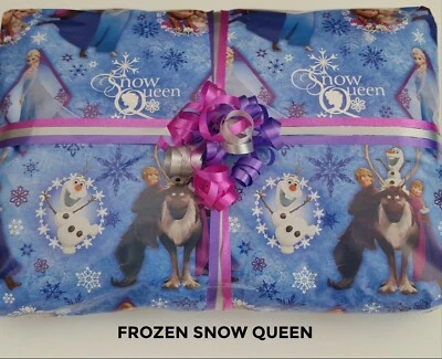 ЗАМОРОЖЕННАЯ СНЕЖНАЯ КОРОЛЕВА передайте посылку девочка/унисекс 8/10/12/14/16/18 слоев + главный приз - Изображение 1 из 4