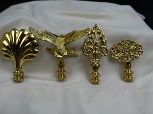Vintage decorative lamp shade Finials- Solid brass - Picture 1 of 8