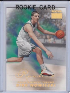 DIRK NOWITZKI ROOKIE CARD 1998 Skybox Premium Basketball DALLAS MAVERICKS MAV RC - Picture 1 of 2