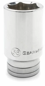 GEARWRENCH 3/4" Drive 6 Point Deep Metric Socket 35mm - 82492 - Picture 1 of 2