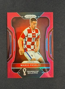 2022 Panini PRIZM World Cup Qatar Mario Pasalic Red /399 #64 Croatia - Picture 1 of 2