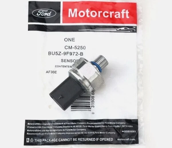 Genuine OEM Motorcraft Fuel Injection Pressure Sensor CM-5250 BU5Z-9F972-B New Foto 1 de 4