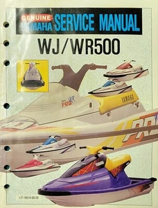Used Yamaha WJ/WR500 Service Manual LIT-18616-00-26, 1987 - Foto 1 di 4