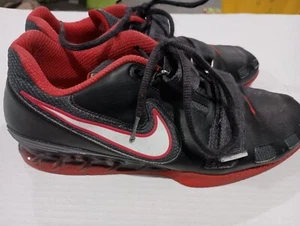 Mens Nike Romaleos 2 Weightlifting Shoes, 476927 016 00 XC, Black/Red, Size 13 - Picture 1 of 8