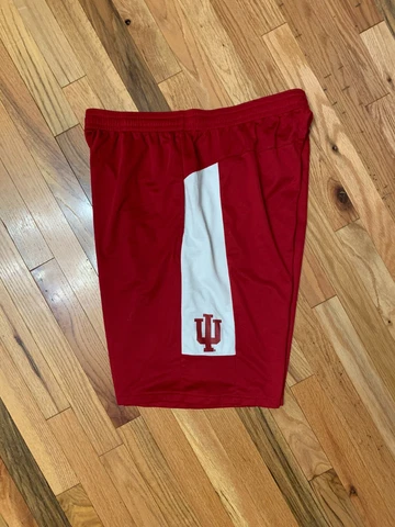 Adidas Indiana University Hoosiers Football Team Issue Shorts Basketball Real Cover