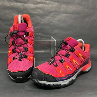 Sz 6.5- Salomon X Ultra Low GTX Gore-Tex Hiking Trail Running Shoes Youth Sz 6 - Image 1 of 4