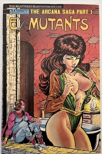 EX-MUTANTS. NUMBER 5.  THE SHATTERED EARTH CHRONICLES. DECEMBER 1988. VFN- COND. - Picture 1 of 8