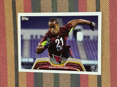 2013 Topps Kevin Minter Rookie #412 Arizona Cardinals RC (U) - Image 1 of 2