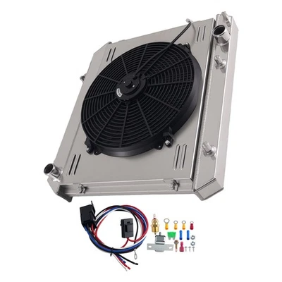 3-Row Radiator Fan for Chevrolet C10 C20 C30 Pickup 3.8L-5.3L 1963-1966 CC284 - Imagem 1 de 4