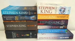 Stephen King job lot 10 Mercedes It Fairy Tale End of Watch Finders Keepers #W2 - Picture 1 of 3