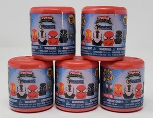 Marvel Ultimate Spiderman Sinister 6 Mashems SERIES 1 Blind Capsules Lot/5 NEW - Picture 1 of 6