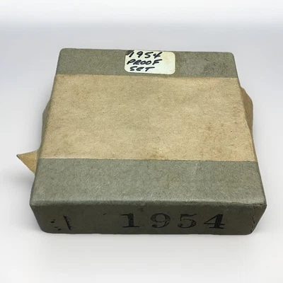 1954 United States Mint Silver Proof Set in Original Mint Box - Image 1 of 4