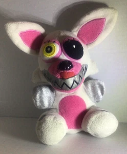 Peluche Foxy Five Night at Freddys Nightmare Funtime (7 pulgadas, blanco, FNAF) - Imagen 1 de 4