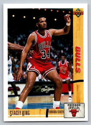 1991-92 Upper Deck - Stacey King #182 - Image 1 of 2