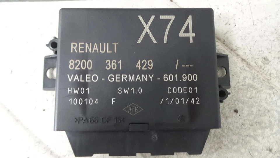 CENTRALINA MODULO PARCHEGGIO Renault Laguna II Grandtour (KG) 2004 8200361429 - Immagine 1 di 1