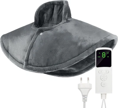 Termoforo Cervicale E Spalle, Scalda Collo Elettrico, 9 Livelli Di Regolazione D - Immagine 1 di 4