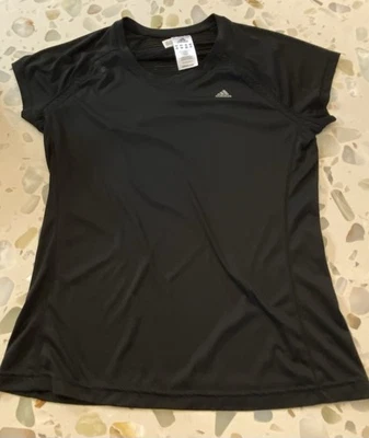 ADIDAS Women’s Athletic Tee, ClimaCool Size L - Image 1 of 4