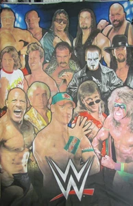 De colección Años 90 WWF WWE Lucha Libre The Rock Rick Flair John Cena The Ultimate Warrior - Imagen 1 de 4