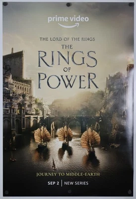 Lord of the Rings The Rings Of Power - original DS movie poster - 27x40 D/S