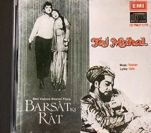 BARSAT KI RAT / TAJ MAHAL CD Music: Roshan BOLLYWOOD HINDI - Picture 1 of 2