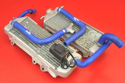 2010 - 2016 Kawasaki KX250f KX 250f OEM Left Right Radiator Cooling Cooler Set - Image 1 of 4