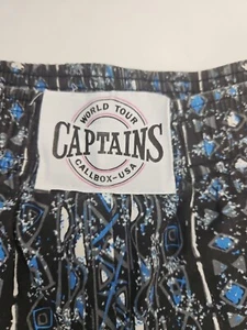 Vintage MC Hammer World Tour Captains Parachute Pants No Size Tag - Picture 1 of 3