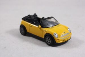 Siku Mini Cooper Yellow - Cabrio 1005 - Diecast Car 1:55