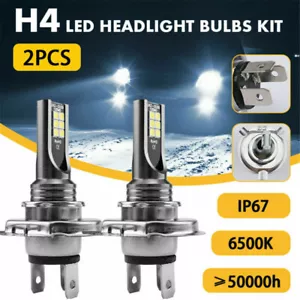 2X 9003 H4 LED Headlight Bulb Kit High-Low Beam Super Bright 120W 8000LM 6000K - Picture 1 of 12