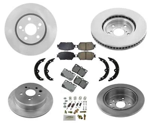 Fits For 2006 Lexus GS300 Front & Rear Brake Disc Rotors Ceramic Brake Pads 8p - Picture 1 of 6