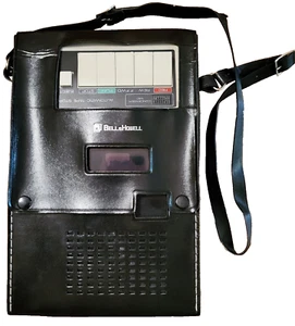 Bell and Howell 3080 Portable Cassette Recorder with Carry Case and Manual - Picture 1 of 6
