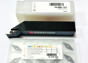 CERATIZIT Klemmhalter SVJCR 2525 M16+ 10 Stück. VCMT160408EN-SM CTCP125 NEU - Bild 1 von 4