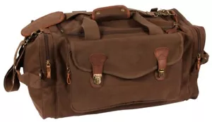 Rothco Canvas Long Weekend Bag - Charcoal Grey - Picture 1 of 1