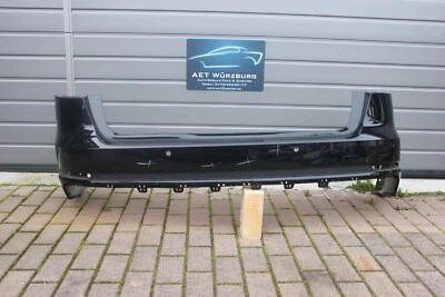 Stossstange hi 8W9807511M LY9B brilliantschwarz Bumper AUDI A4 Avant 2018 INTSF - Bild 1 von 4