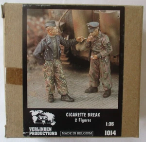 KIT MODELO VERLINDEN PRODUCTIONS 1014 SOLDADOS ALEMANES SEGUNDA GUERRA MUNDIAL PAUSA PARA CIGARRILLOS 1:35 - Imagen 1 de 2