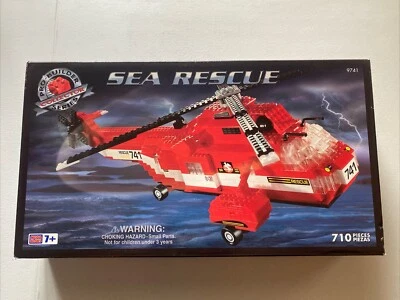 Mega Bloks Pro-Builder Collector Series Sea Rescue 9741 New Sealed! - Image 1 of 4