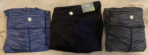 Tek Gear Women's Side Pocket Midrise Performance Capri Leggins Small NEW - Picture 1 of 17