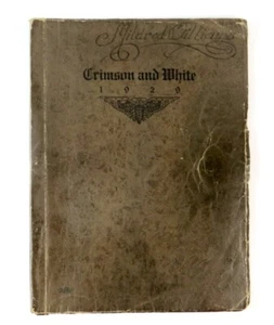 SELTEN 1929 NEILLSVILLE WISCONSIN HIGH SCHOOL PURPURROT & WEISS ANTIKES JAHRBUCH - Bild 1 von 8