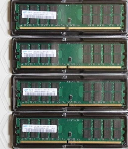 SAMSUNG / Micron 16GB (4 X 4 GB) DDR2 RAM PC2-6400 800 MHz AMD Arbeitsspeicher  - Bild 1 von 1