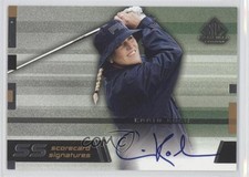 2003 SP Game Used Edition Scorecard Signatures Carin Koch #SS-CK Rookie Auto RC