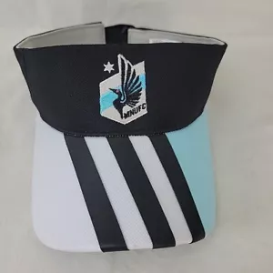 Minnesota United FC Loons MNUFC Adidas Sun Visor Hat Cap MLS Soccer Football - Picture 1 of 14