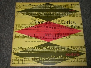 Thomas Morley~Elizabethan Madrigals~New York Pro Musica Antiqua~Esoteric ES-520 - Picture 1 of 2