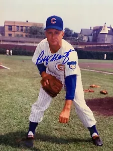 Foto firmata Bobby Shantz 1964 Chicago Cubs autografata 8x10 al certificato di autenticità di Wrigley - Foto 1 di 1