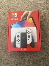 Nintendo Switch OLED 64GB Neon White. IN HAND. FREE SHIPPING.