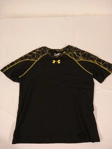 Under Armour Loose/Coupe Heatgear Jungen Jugend Größe YLG Kurzarm T-Shirt - Bild 1 von 3