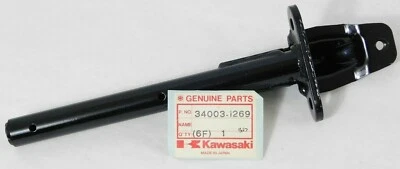 1 NOS Genuine Kawasaki KLF 110 Mojave Left Foot Peg Bracket OEM Part 34003-1269 - Image 1 of 3